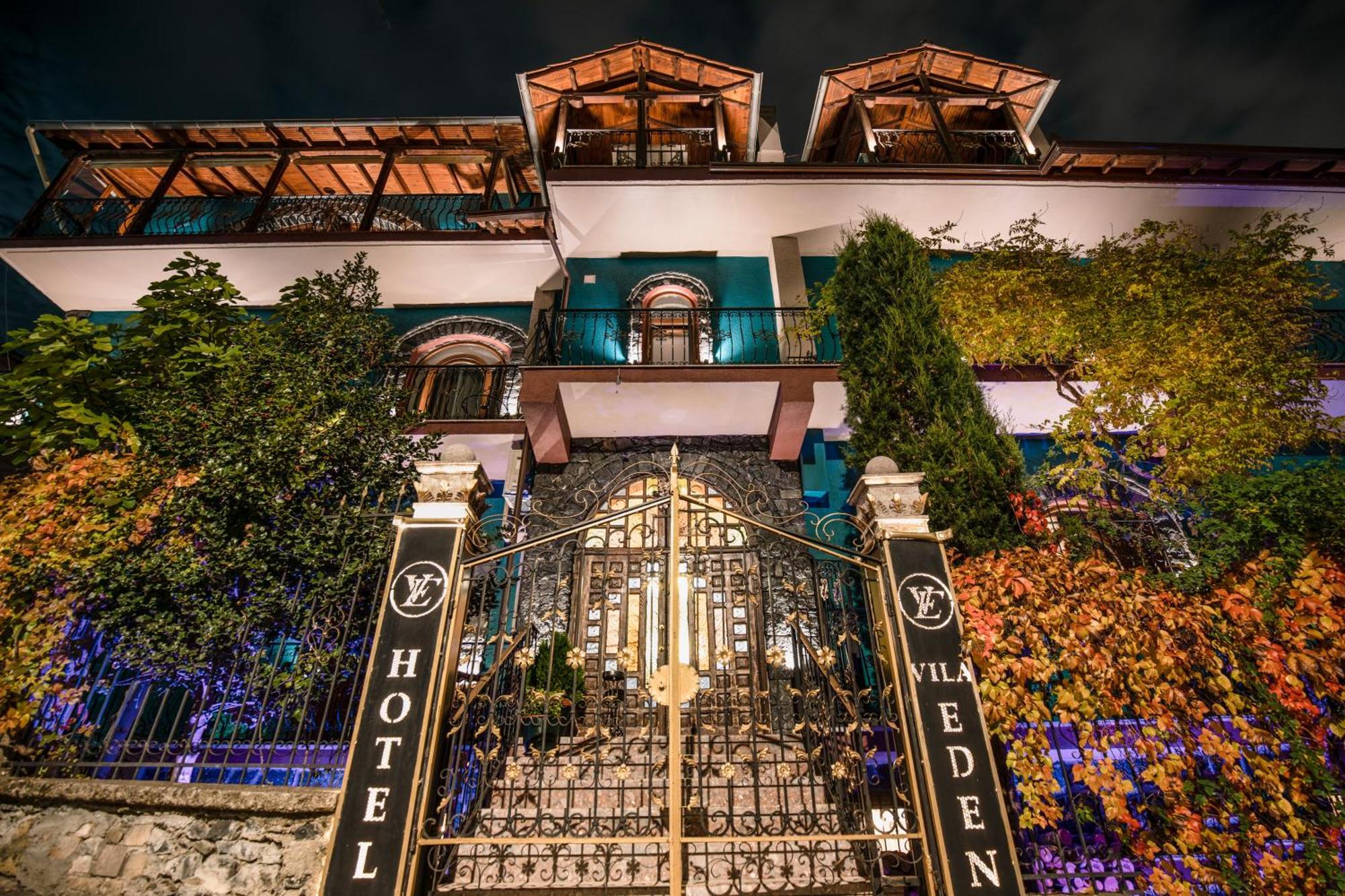 Vila Eden Boutique Hotel Korce Exterior foto